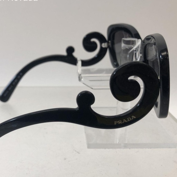 Prada Black Sunglasses (Model SPR 27C) - Women's with COA - Picture 4 of 12